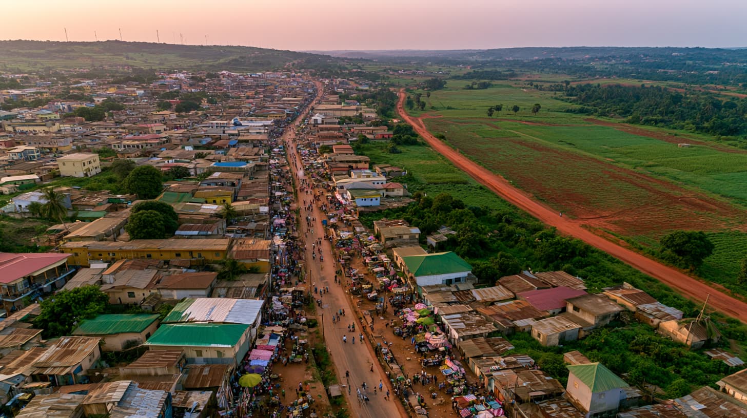 The Dynamics of Urban vs Rural Life in Ghana - Green Views Residential ...